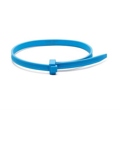 Ambush Zip Tie Bracelet - Blue
