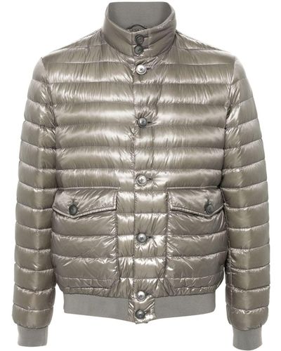 Herno High-neck Padded Jacket - Grey