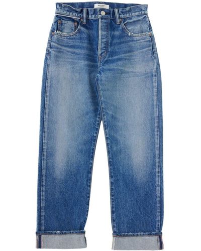 Moussy Foxwood Straight-leg Jeans - Blue