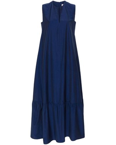 Antonelli A-line Sleeveless Dress - Blue