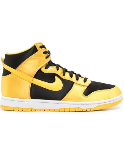 Nike Dunk High-Top-Sneakers - Gelb