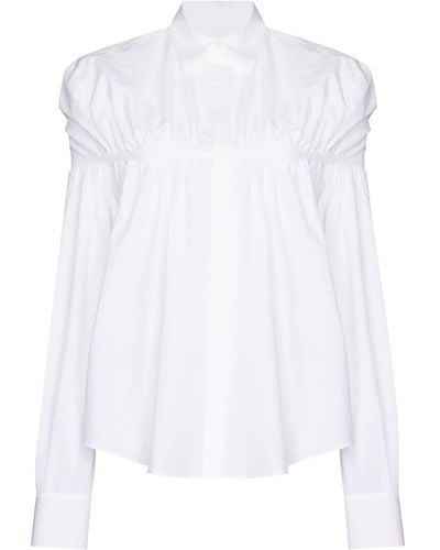 ShuShu/Tong Klassisches Hemd - Weiß