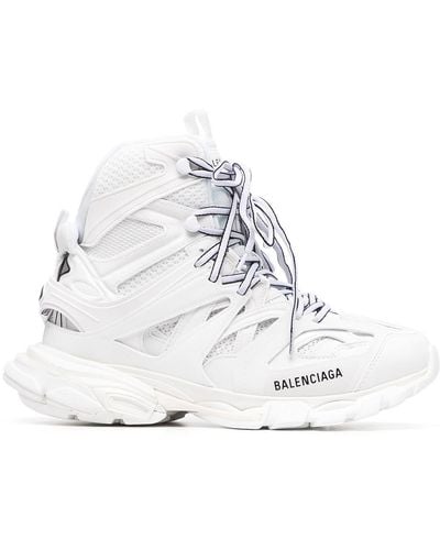 Balenciaga Track Hiking Boots - White