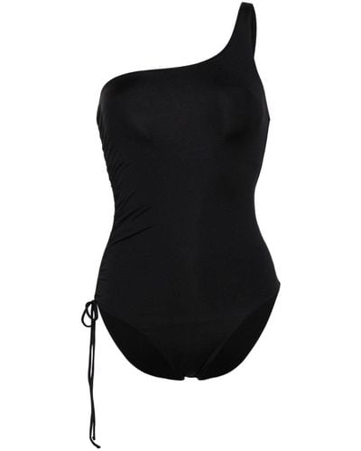 Melissa Odabash Bodrum One-shoulder Swimsuit - Black