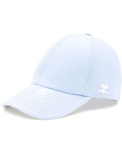 Courreges Logo-patch Baseball Cap - White