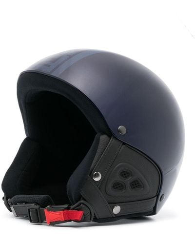 Fendi Ff-logo Print Helmet - Blue