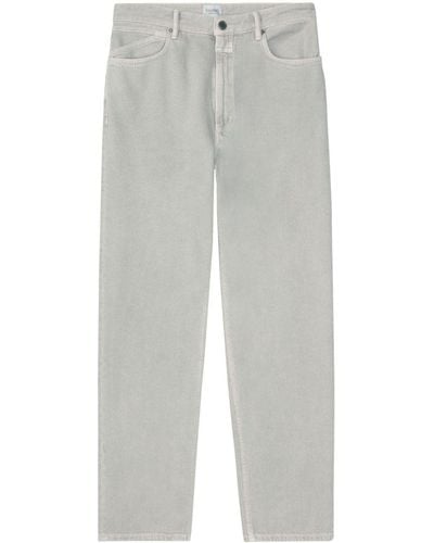 Closed Lockere Springdale Jeans mit tiefem Bund - Grau