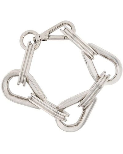 Annelise Michelson Ellipse chain bracelet - Metallizzato