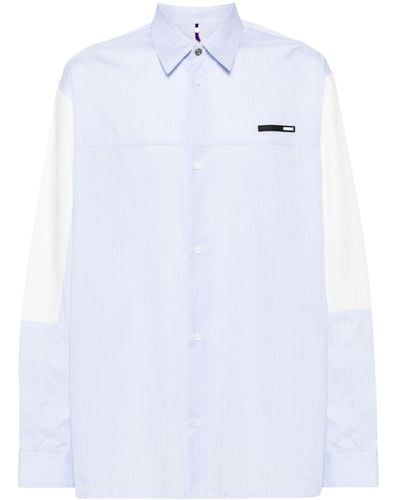 OAMC Stripe-pattern Cotton Shirt - White