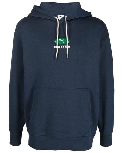 PUMA Klassischer Hoodie - Blau