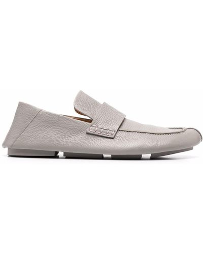 Marsèll Toddone Leather Loafers - Grey
