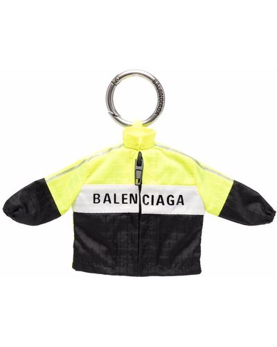 Balenciaga Micro Windbreaker Keyring - Yellow