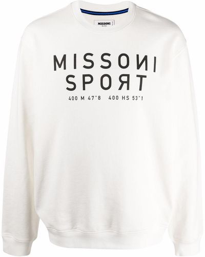 Missoni ロゴ スウェットシャツ - ホワイト
