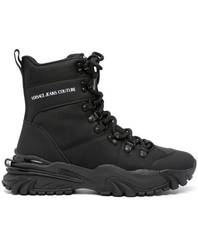 Versace Jeans Couture Trail Trek Chunky-sole Boots - Black