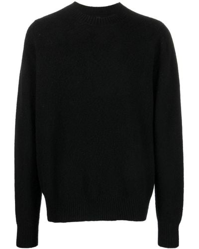 OAMC Logo-knit Sweater - Black