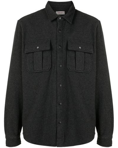 Osklen Long-sleeves Cotton Shirt - Black