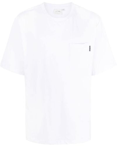 Daily Paper T-shirt con taschino - Bianco