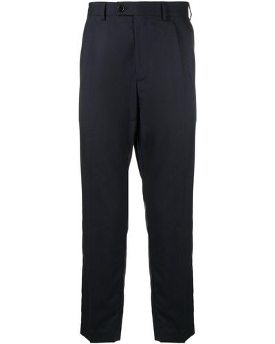Mackintosh The Standard Cropped Trousers - Blue
