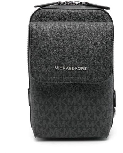 Michael Kors Hudson Messenger Bag - ブラック