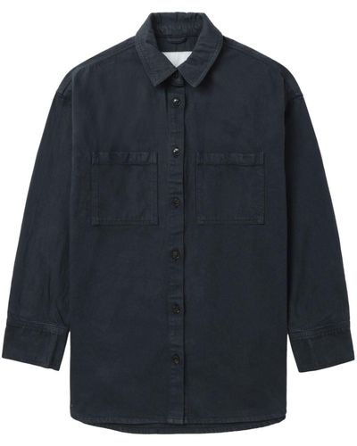 Herskind Cutaway Collar Shirt - Blue