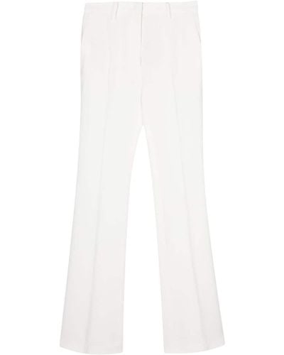 N°21 Straight-leg Tailored Trousers - White