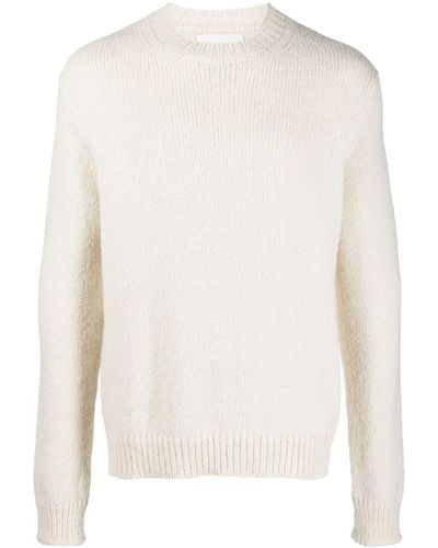 Jil Sander Crew-neck Sweater - White