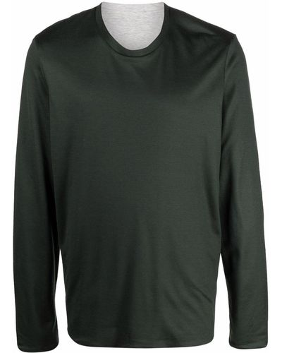 Sease Long-sleeved Jersey T-shirt - Green