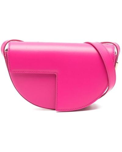Patou Le Petit Leather Bag - Pink