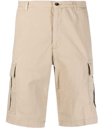 Briglia 1949 Cotton-blend Cargo Shorts - Natural