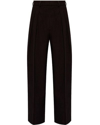 Nanushka Pantalon ample Borre - Noir