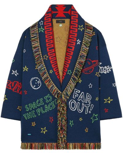 Alanui Cardigan Marvin the Martian x Looney Tunes - Blu