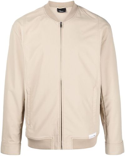 3.1 Phillip Lim Kickin' It Bomber Jacket - Natural