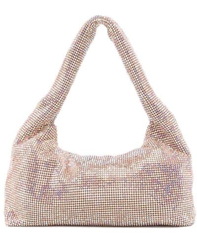 Kara Crystal-embellished Mini Bag - Pink