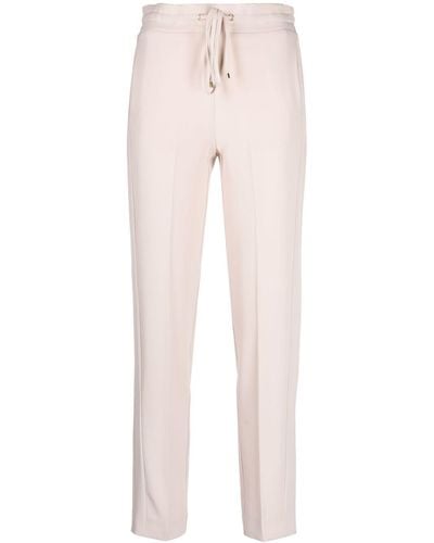 Blumarine Drawstring Slim-fit Trousers - Pink