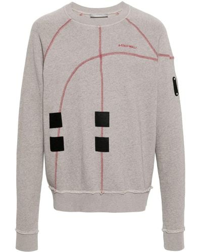 A_COLD_WALL* Intersect Seam-detail Sweatshirt - Grey