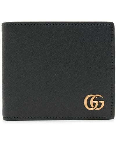 Gucci GG Marmont Leather Wallet - Black