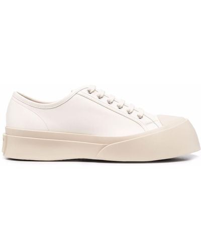 Marni Pablo Flatform-Sneakers - Weiß