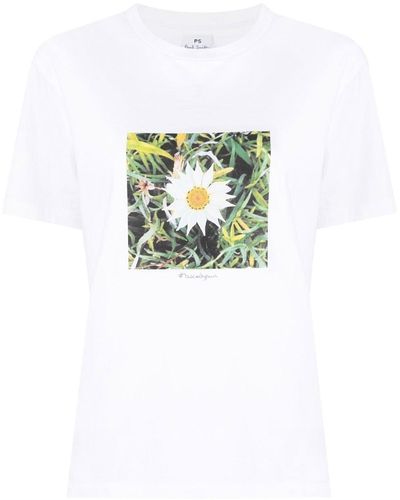 PS by Paul Smith Photograph-print T-shirt - White