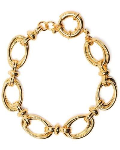D'Estree Elizabeth Chain-link Bracelet - Metallic
