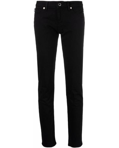 Love Moschino Low-rise Skinny Jeans - Black