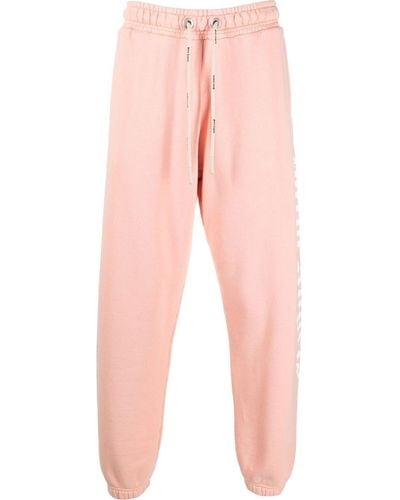 Palm Angels Jogginghose mit Logo-Print - Pink