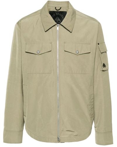 Moose Knuckles Charlesbourg Shirt Jacket - Natural