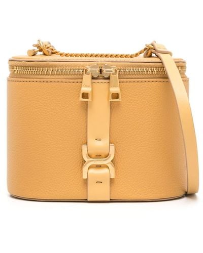 Chloé Mini Marcie Crossbody Bag - Natural
