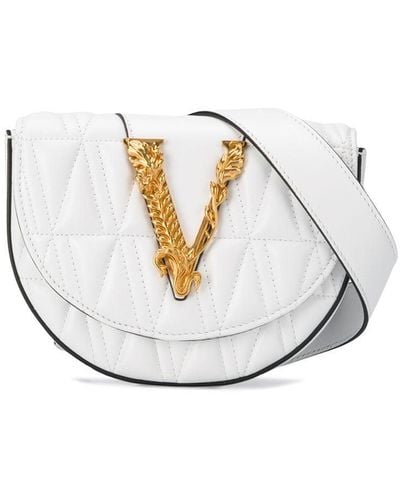 Versace Virtus Belt Bag - White