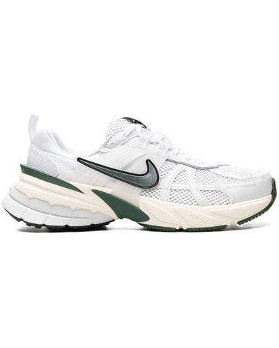 Nike V2K Run Platinum Green Sneakers - Weiß