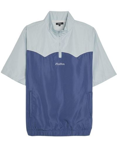 Malbon Golf Ryder パデッドジャケット - ブルー