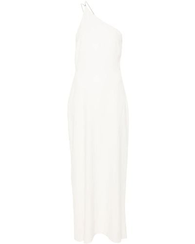 Calvin Klein ワンショルダードレス - ホワイト