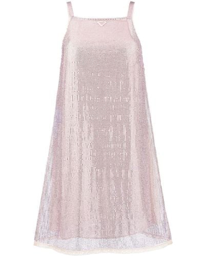 Prada Kleid mit Strass - Pink