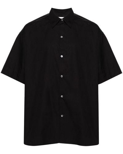 Studio Nicholson Katoenen Overhemd - Zwart