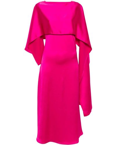 Weekend by Maxmara Sleeveless Satin Dress - Pink